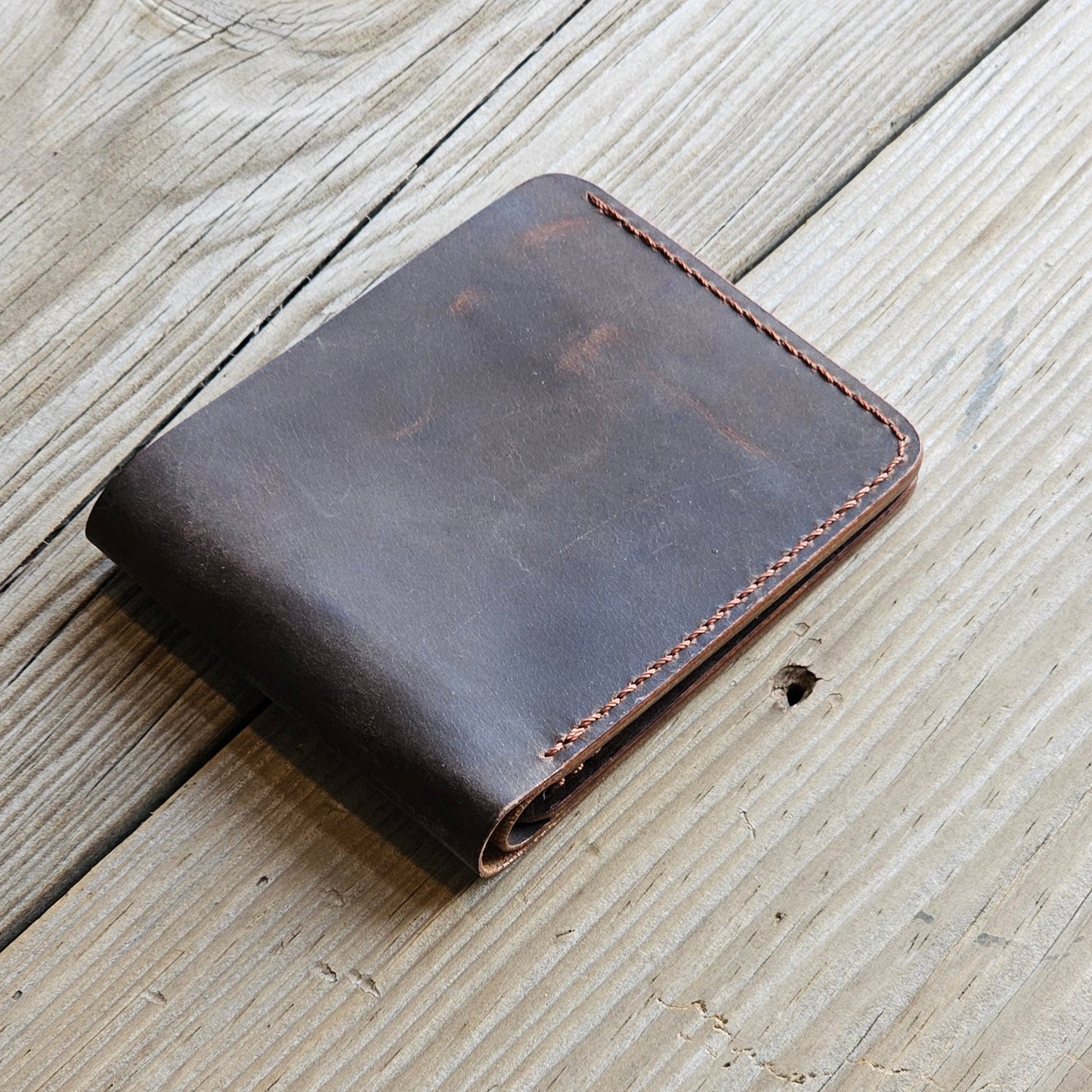 No.61 The Heritage Bifold Classic Wallet – Handmade Full-Grain Leather Wallet