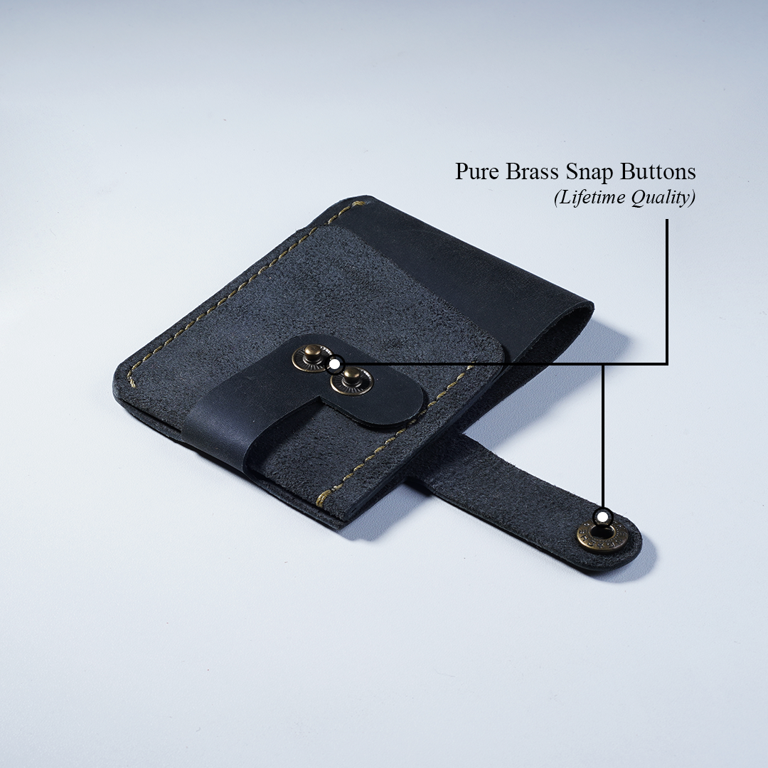 Evonation™ Double Snap Compact Wallet