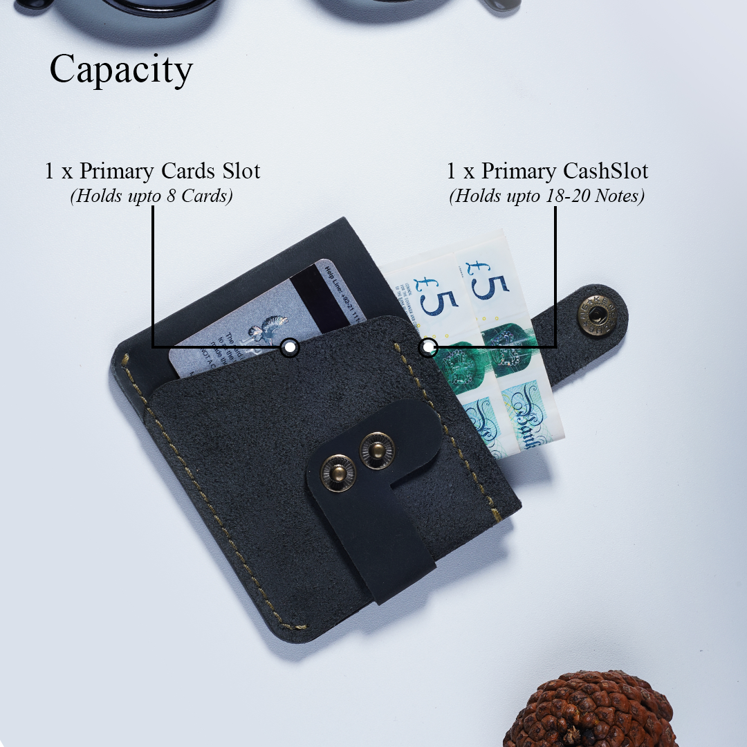 Evonation™ Double Snap Compact Wallet