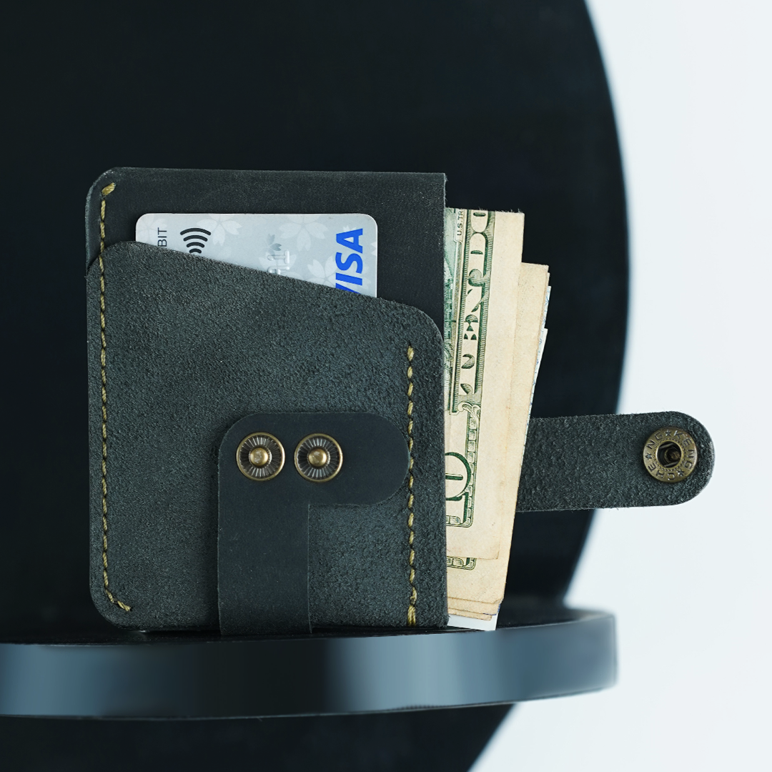 Evonation™ Double Snap Compact Wallet