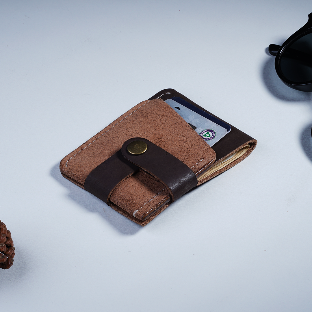 Evonation™ Double Snap Compact Wallet