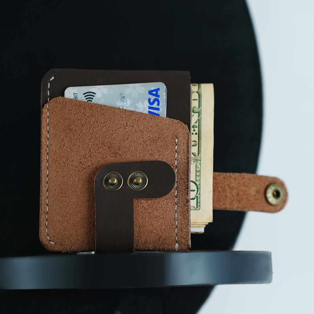 Evonation™ Double Snap Compact Wallet