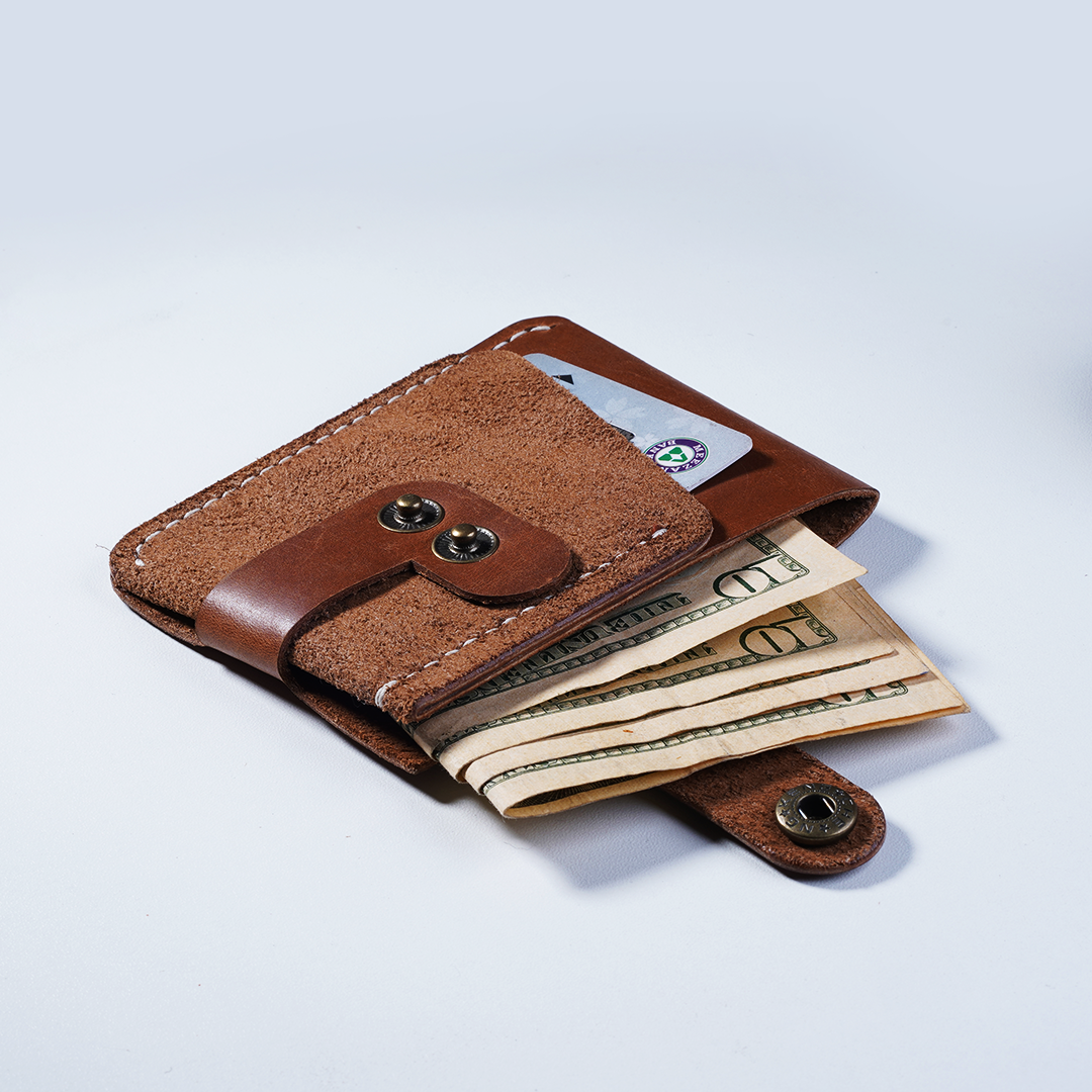 Evonation™ Double Snap Compact Wallet