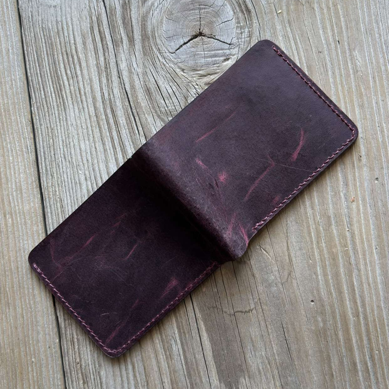 No.61 The Heritage Bifold Classic Wallet – Handmade Full-Grain Leather Wallet