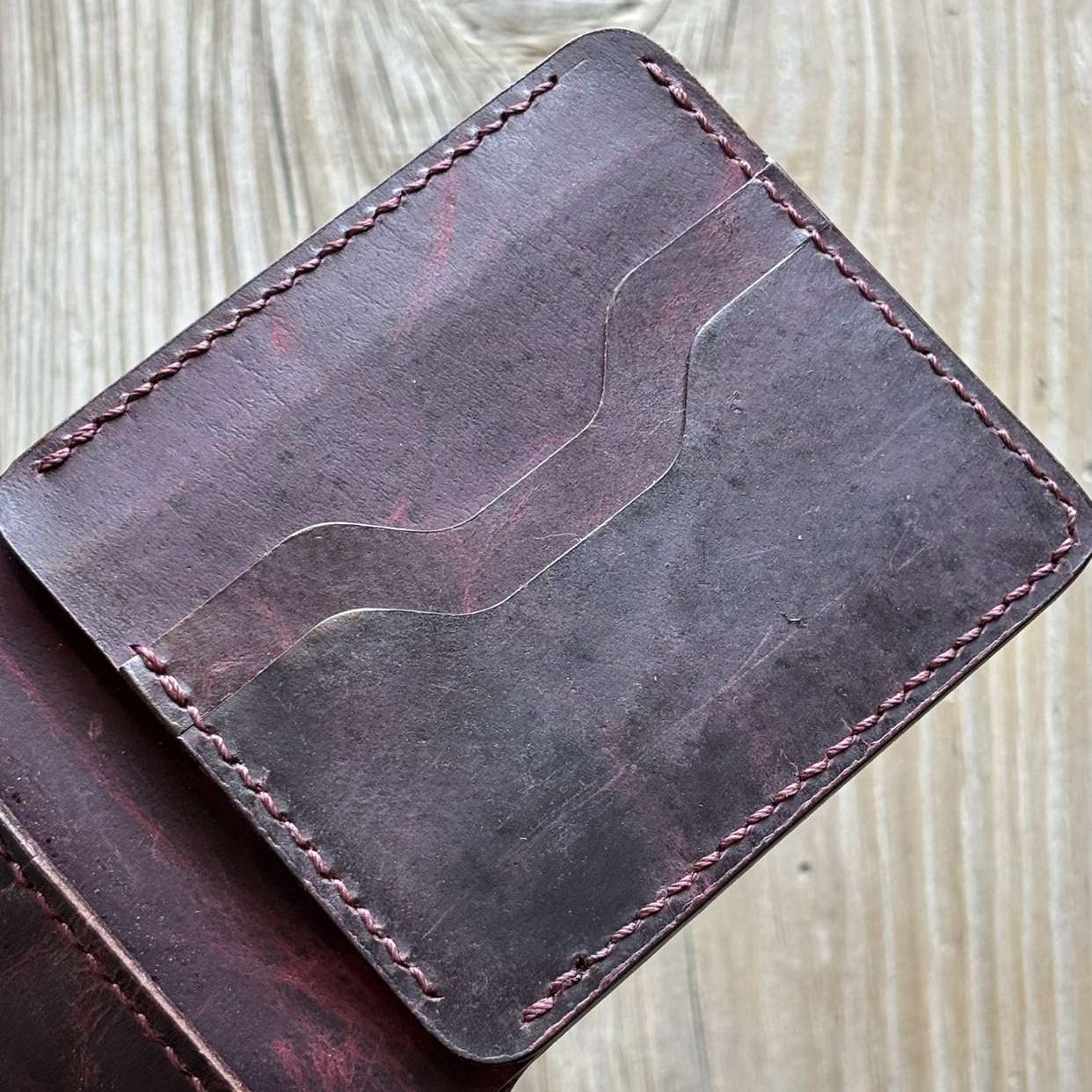 No.61 The Heritage Bifold Classic Wallet – Handmade Full-Grain Leather Wallet