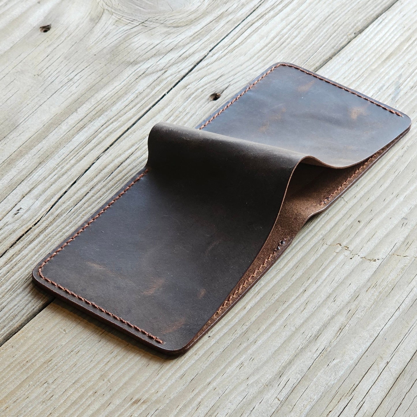 No.61 The Heritage Bifold Classic Wallet – Handmade Full-Grain Leather Wallet
