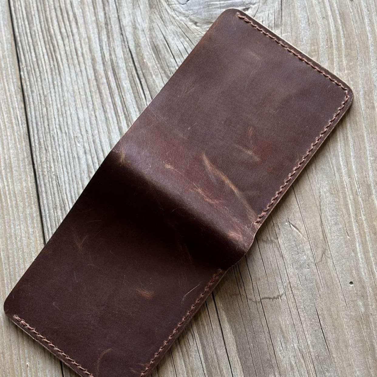 No.61 The Heritage Bifold Classic Wallet – Handmade Full-Grain Leather Wallet
