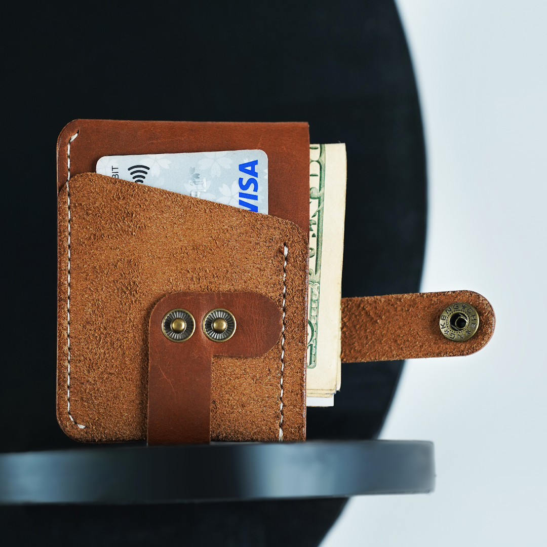 Evonation™ Double Snap Compact Wallet